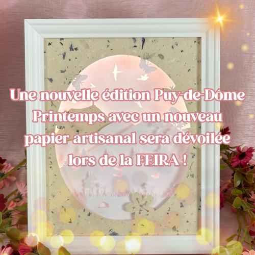 Cadre lumineux Puy-de-Dôme édition spéciale FEIRA 2026