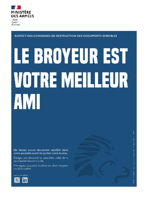 Une campagne de sensibilisation à la sûreté lancée par la DRSD