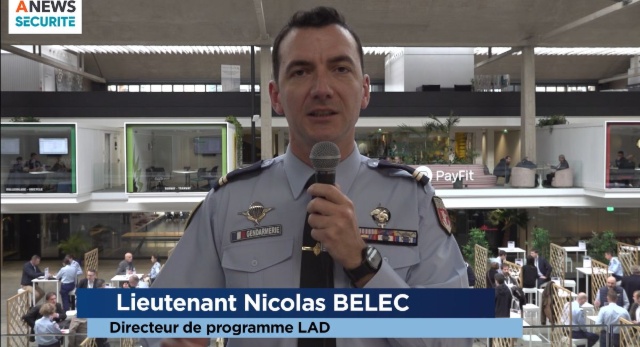 Retour sur le salon AGIR – Interview du Lieutenant Nicolas Belec – Directeur de Programme LAD