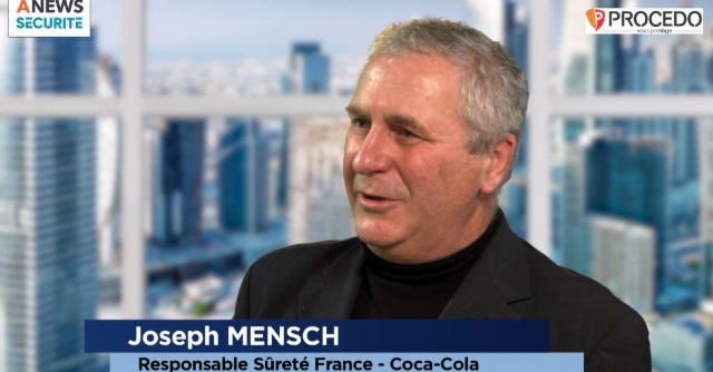 Joseph Mensch, responsable sûreté Coca Cola – Parcours