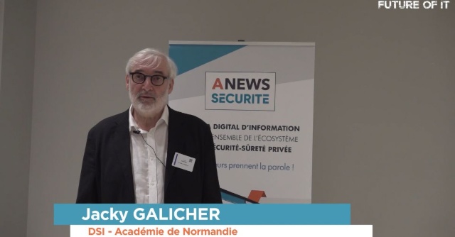 Retour sur Future of IT : Jacky GALICHER, DSI Académie de Normandie