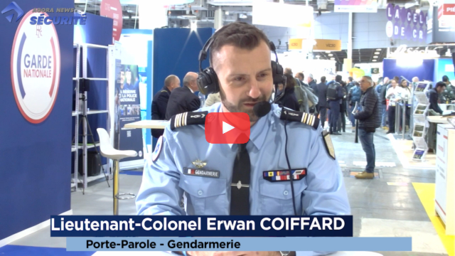 ANews Sécurité au Salon des Maires : au plus près des élus et des enjeux de sécurité - Interview du porte-parole Gendarmerie