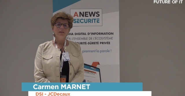 Retour sur Future of IT : Carmen MARNET, DSI JCDecaux