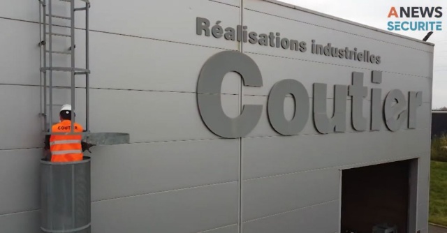 Sécurisation des accès en hauteur : le SAVOIR-FAIRE Français – Reportage chez COUTIER