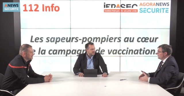Les sapeurs-pompiers au cœur de la campagne de vaccination – 112 Info