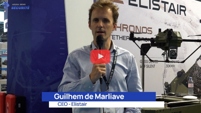 Elistair présente son drone filaire à Eurosatory 2026