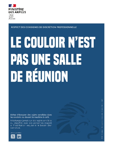 Une campagne de sensibilisation à la sûreté lancée par la DRSD
