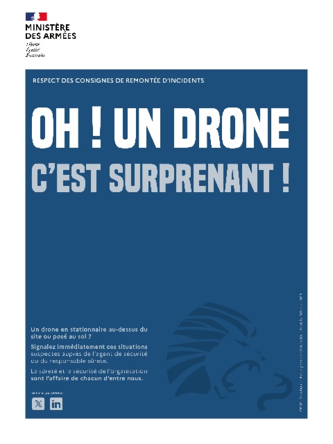 Une campagne de sensibilisation à la sûreté lancée par la DRSD