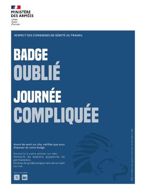 Une campagne de sensibilisation à la sûreté lancée par la DRSD