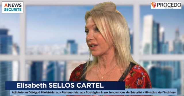Elisabeth Sellos-Cartel, Adjointe au Délégué ministériel aux partenariats, aux stratégies et aux innovations de sécurité – Ministère de l’Intérieur – Parcours