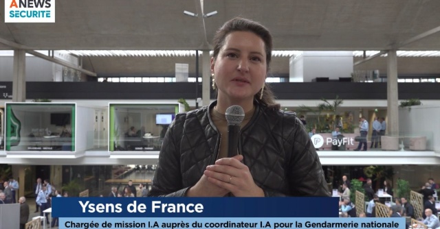Retour sur le salon AGIR – Interview d’Ysens de France, chargée de mission Intelligence Artificielle au sein de la Gendarmerie Nationale
