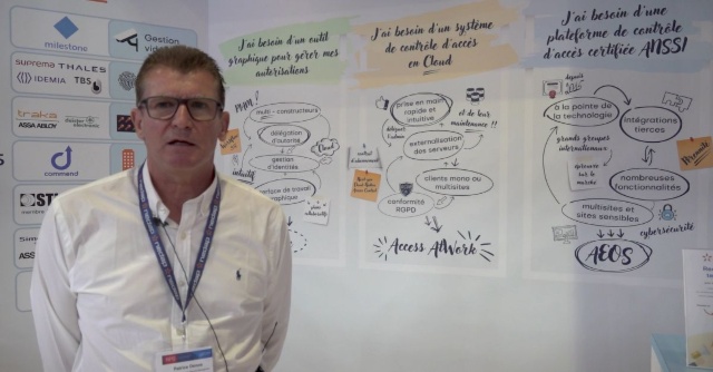 Patrice DENOS présente les innovations NEDAP