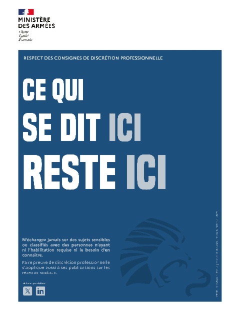Une campagne de sensibilisation à la sûreté lancée par la DRSD