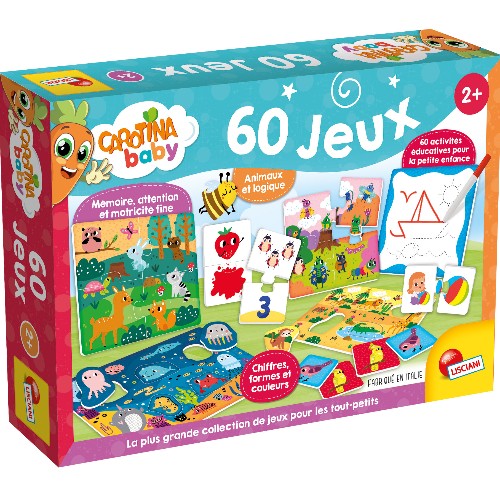 CAROTINA BABY 60 JEUX EDUCATIFS