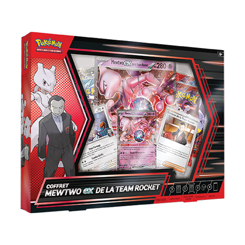 POKEMON COFFRET MEWTWO EX DE LA TEAM ROCKET