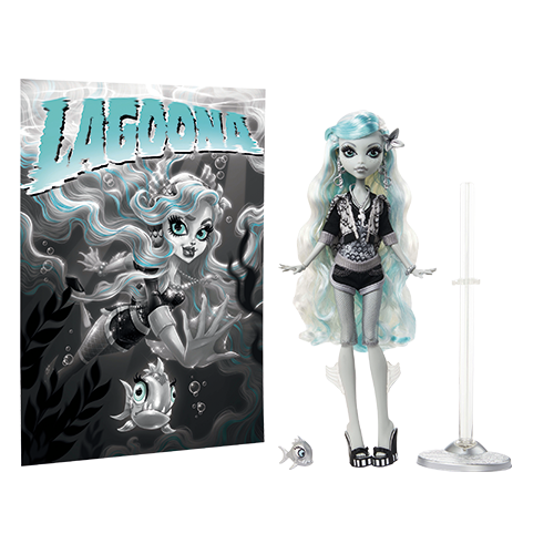 MONSTER HIGH DRAME AU CINEMA - POUPEE LAGOONA BLUE