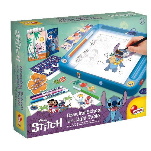 ECOLE DE DESSINS AVEC TABLE LUMINEUSE STITCH