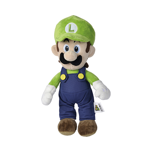 SUPER MARIO - LUIGI PELUCHE 30 CM