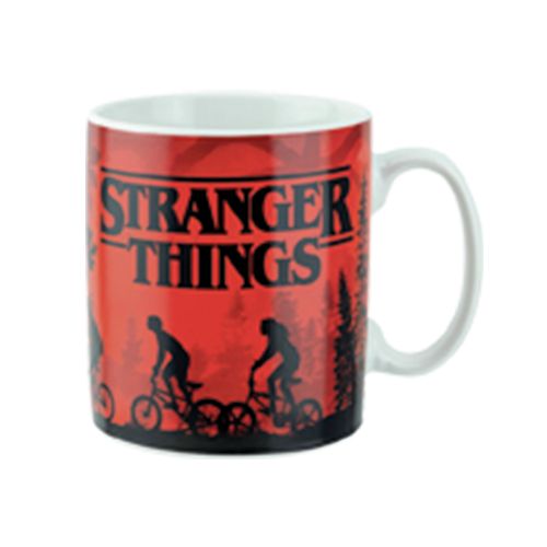 STRANGER THINGS - MUG ET AUTOCOLLANT