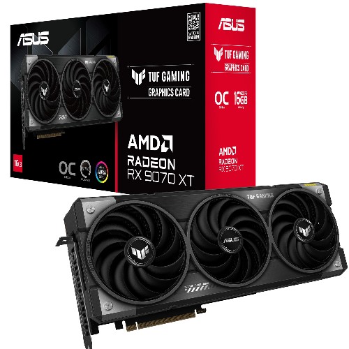 ASUS TUF Gaming Radeon™ RX 9070 XT OC Edition 16GB GDDR6