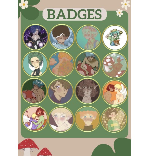 Liste des badges
