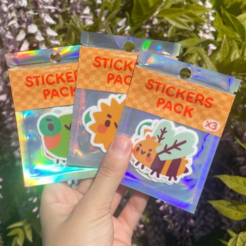 Pack stickers