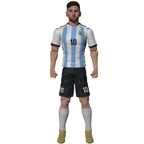 FOOTBALL FIGURINE MESSI ARGENTINE 20 CM