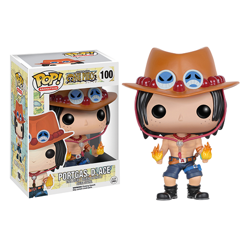ONE PIECE - FIGURINE POP - PORTGAS D. ACE