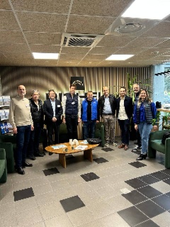 LE TOUR DE FRANCE AXEMA EN VISITE CHEZ RICHEL GROUP