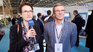 Thierry Peuzin, Directeur marketing produits - Ciril GROUP et Raphaële Héno, Responsable Programme Innovation - IGN