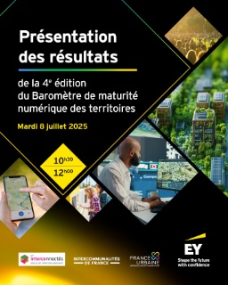 Webinaire - Résultats de la 4e édition du Baromètre de maturité numérique des territoires