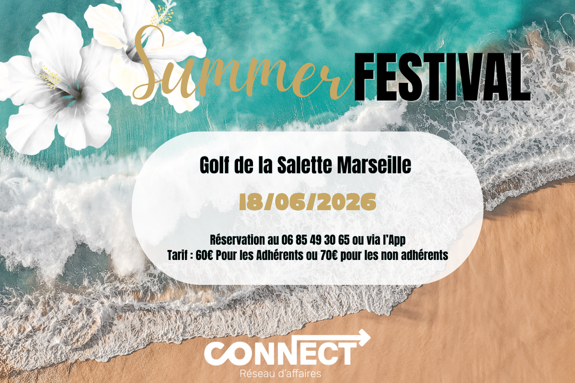 Summer Festival CONNECT – Édition 2 ☀️🌴