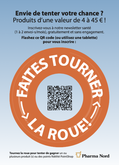 Jeu - Roue de la Fortune - Pharma Nord - Stand D27