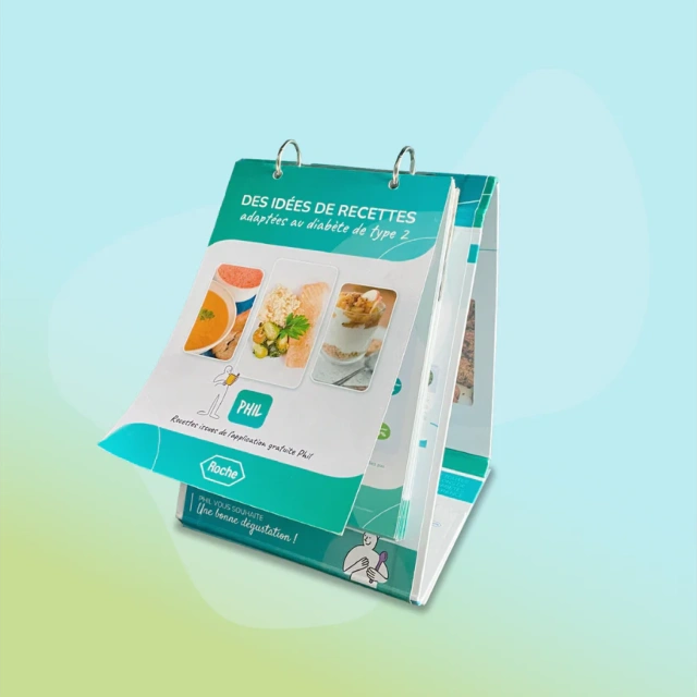 Chevalet de recettes