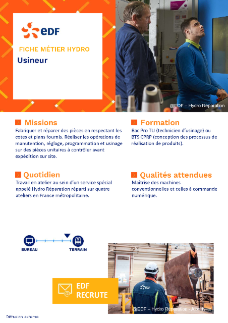 Alternance Usinage pour préparer un BTS CPRP F/H (2026-159732)