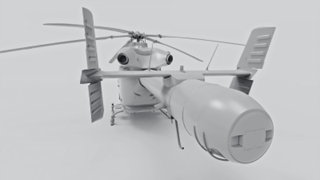 Scanner un hélicoptère de sauvetage en 3D