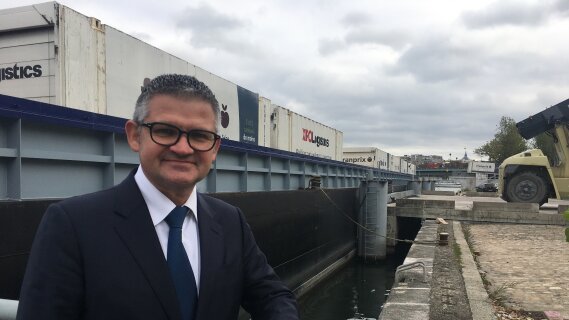 XPO Logistics : « Les volumes transportés par notre barge représentent 10 000 camions en moins »