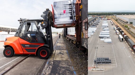 Une collaboration exemplaire pour du fret ferroviaire entre Danone et Carrefour