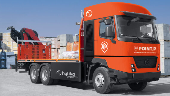 Point.P teste l’hydrogène SuperGreen et bannit le gazole de sa flotte