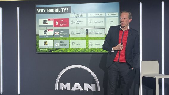 Pour Man Truck & Bus, l’avenir du camion sera résolument électrique
