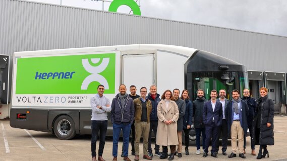 Heppner intègre les camions Volta Trucks à son mix énergétique
