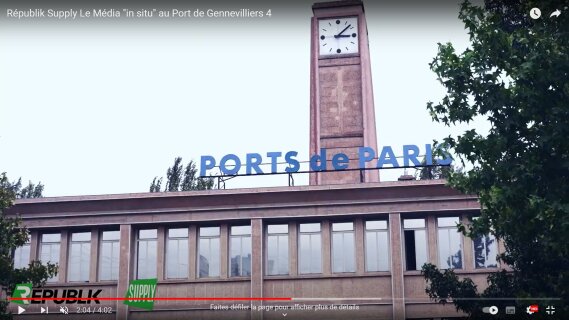 Reportage « In Situ » au Port de Gennevilliers