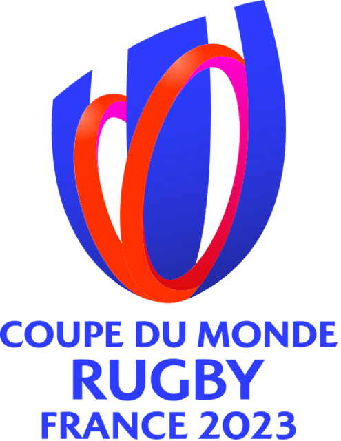Logo de la coupe du monde de rugby 2023