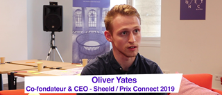 Interview d’Olivier Yates, CEO de Sheeld et gagnant du prix du jury de CONNECT [to create] 2019