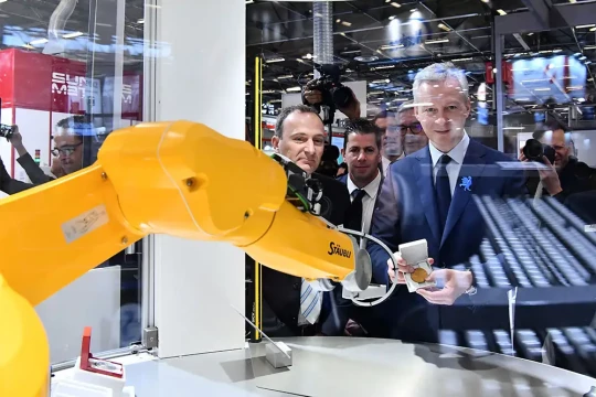 Twin+ Jumeau numerique Bruno Le Maire Global Indsutrie 2018 Franck Foucha