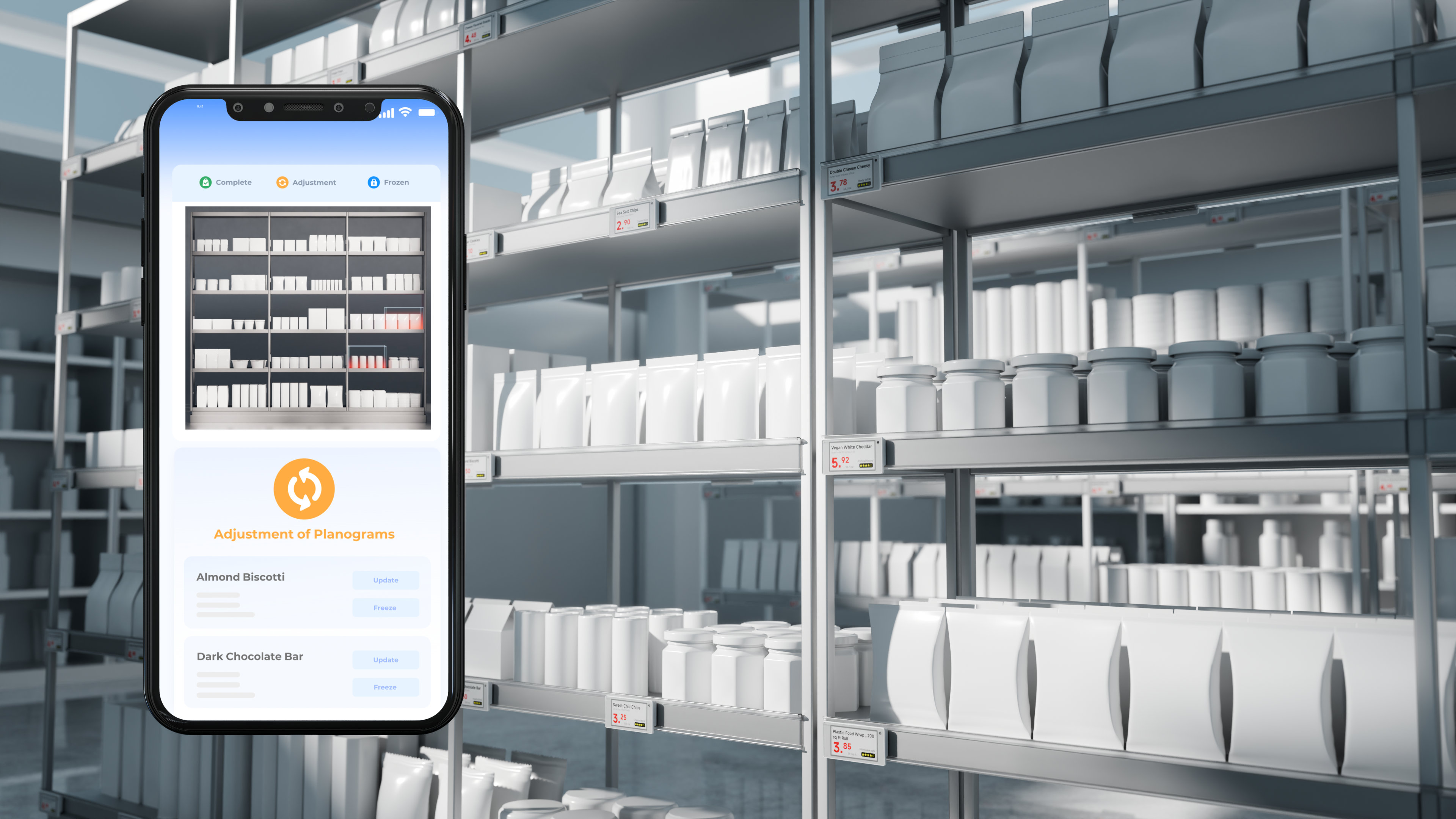 Twin+ jumeaux numériques retail digital twin Handshow monitoring