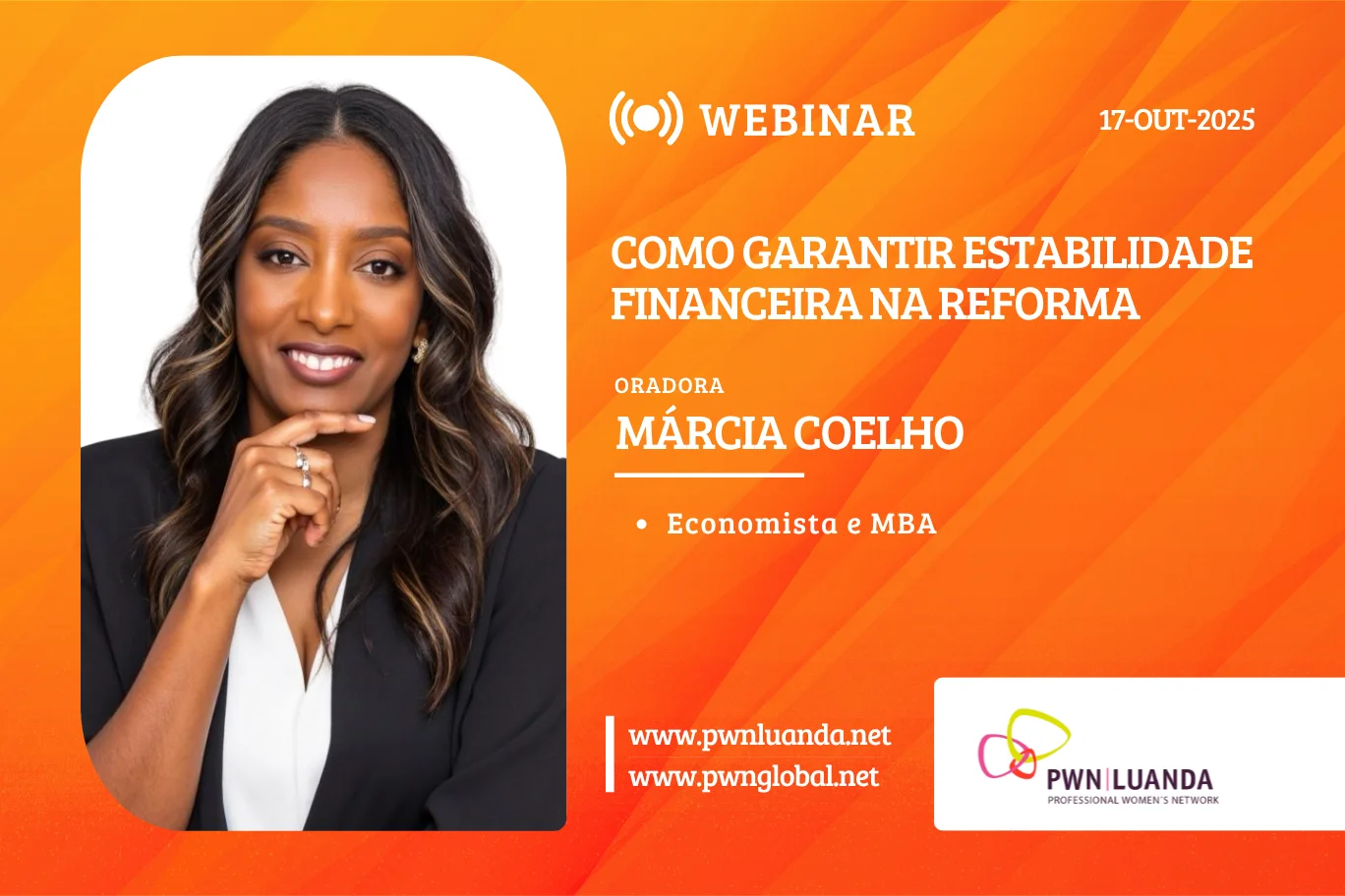 Webinar “How to Ensure Financial Stability in Retirement” with Márcia Coelho