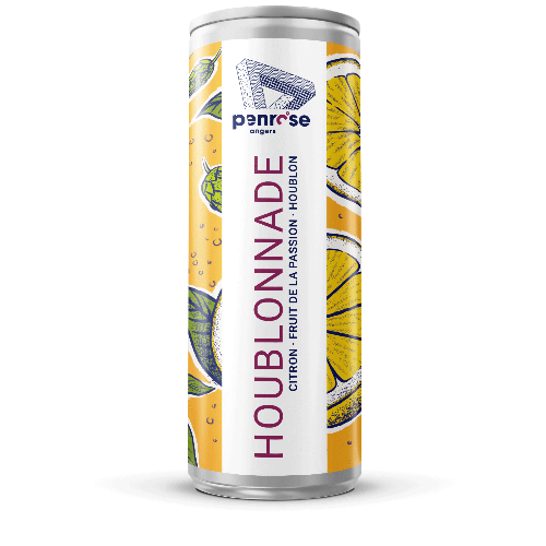 Houblonnade (Limonade houblonnée) - Passion, citron & houblon - BIO