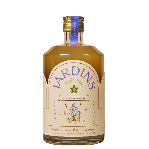 Jardins Fleuris - Fleurs de sureau & Bergamote - 70 cl