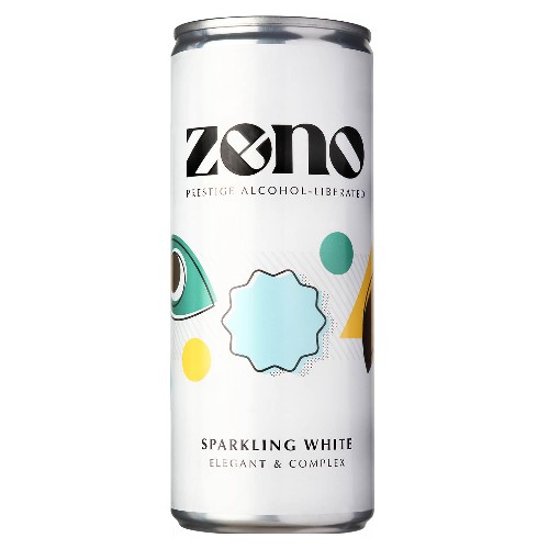 ZENO alcohol-liberated Sparkling NV 250ml can.